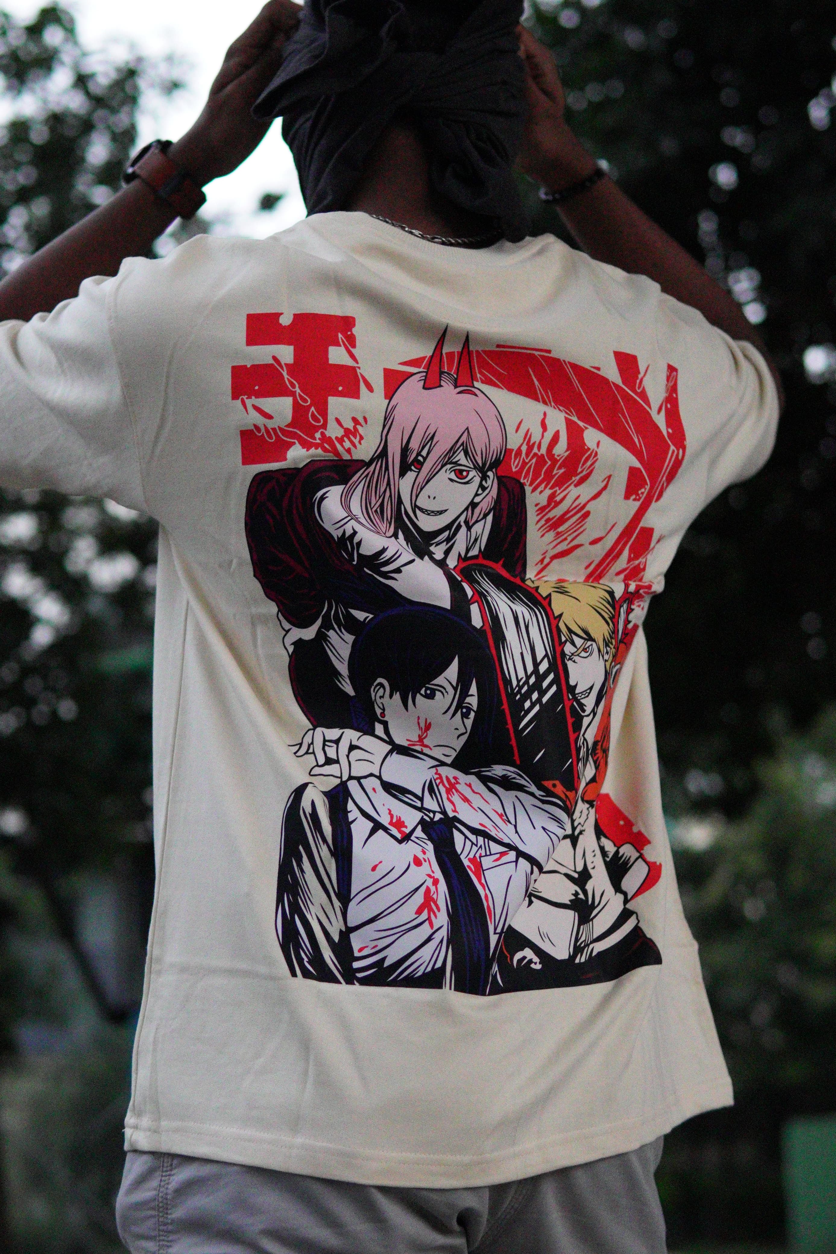 Chainsaw Man Oversized T-shirt