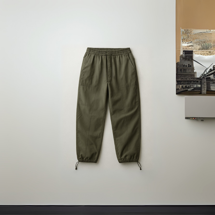 UrbanDrip Pine Green Parachute Pants